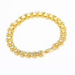 Trendy Gold Chain Bracelet - Statement Accessory