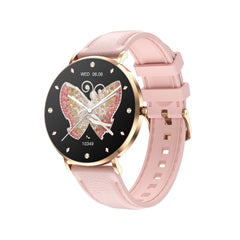 Elegant Black Face Ladies Watch - Gold or Silver