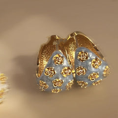 Golden-Line Tassel Earrings - Retro Geometric Pearl Statement Jewelry