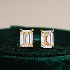 Moissanite 925 Sterling Silver Stud Earrings
