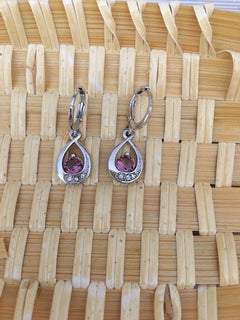 Zircon Water Drop Earrings - Elegant Teardrop Statement Jewelry