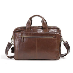 Premium Leather Business Briefcase for Men